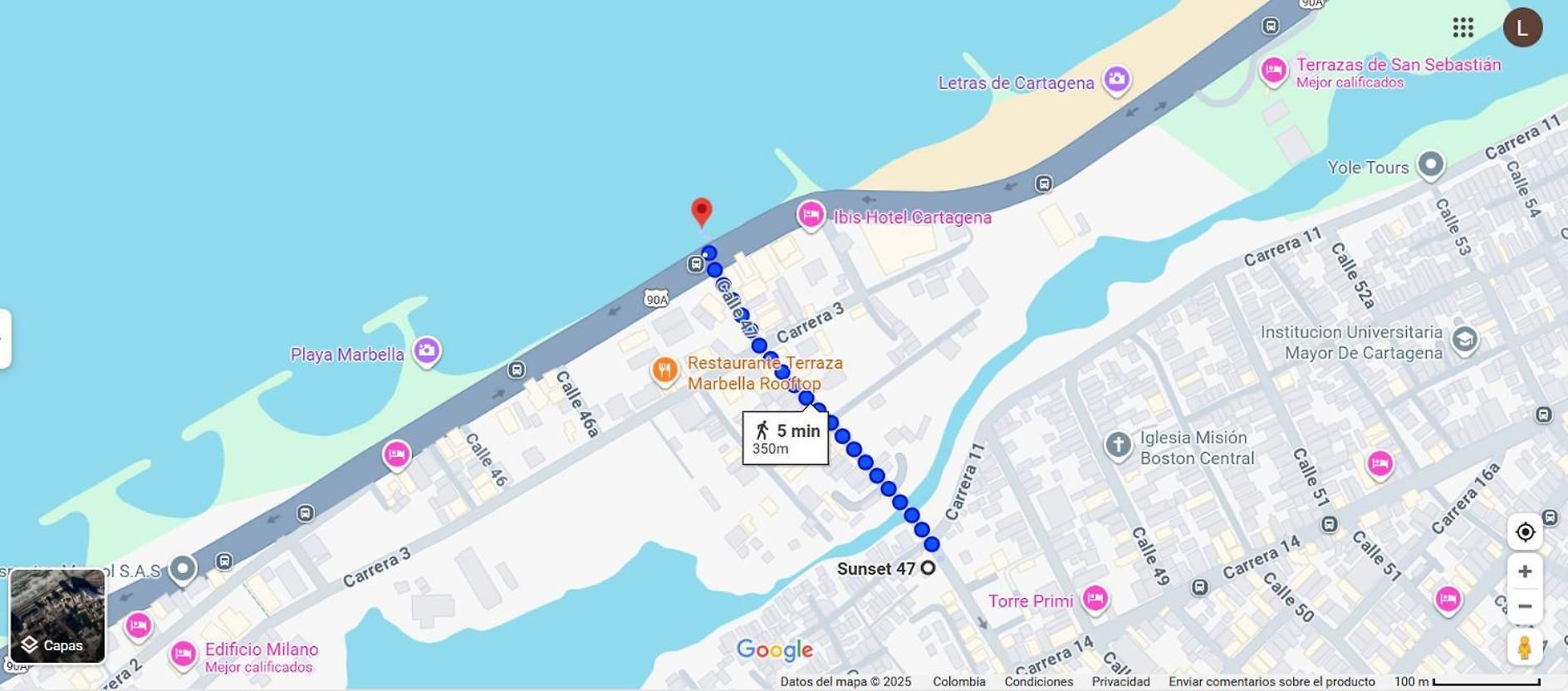 Cerca Al Mar Y Centro Histórico * Cartagena